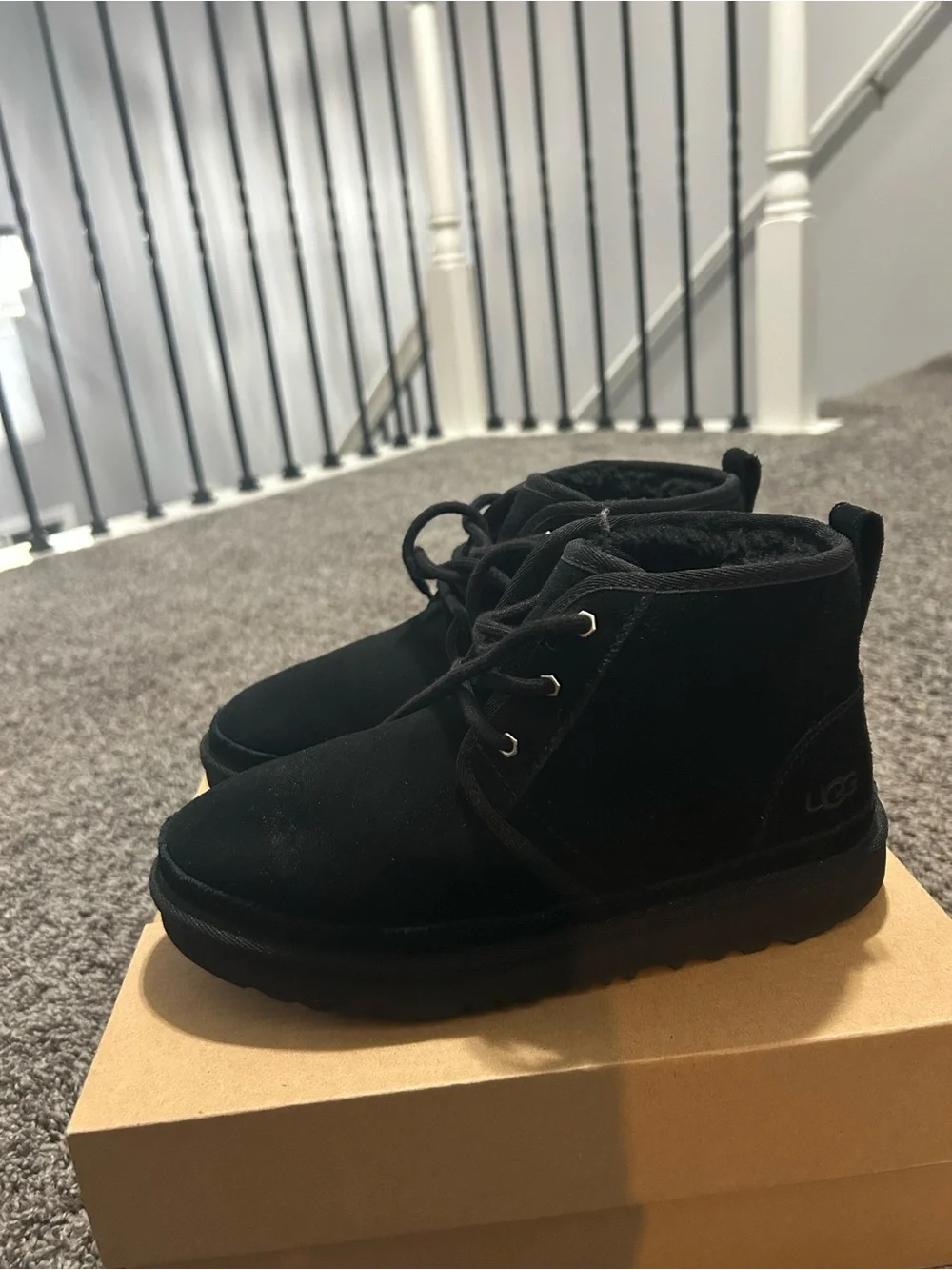UGG suede wear fit